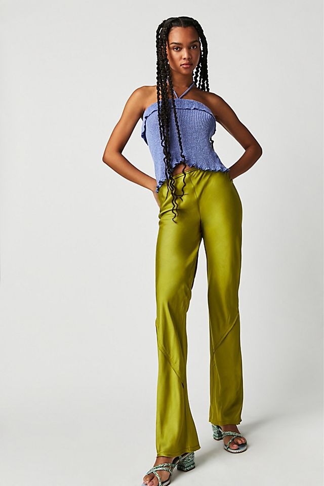 Teresa Bias Pant Wasabi