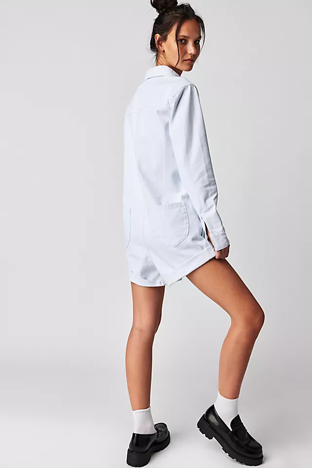 OneTeaspoon Prophecy Romper Fresh White