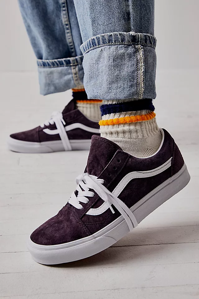 UA Old Skool Suede Sneakers Wine Tasting