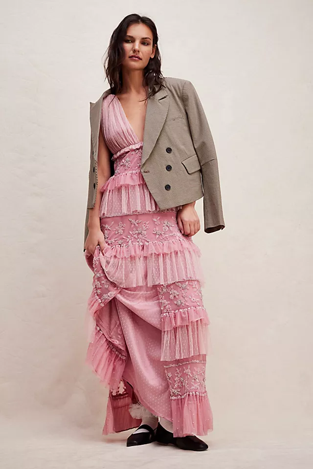 LoveShackFancy Estate Dress Sweet Pink