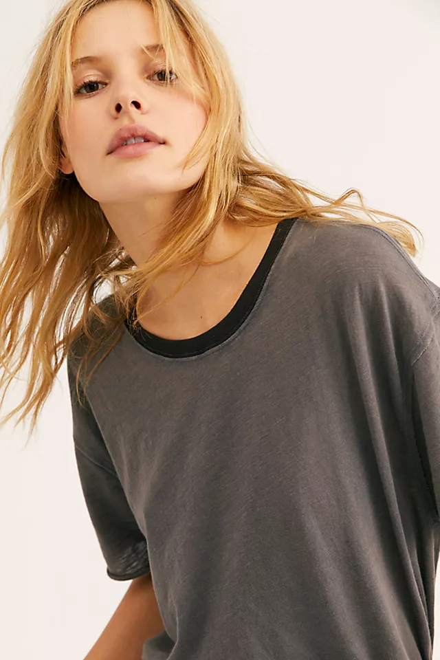 We The Free Clarity Ringer Charcoal