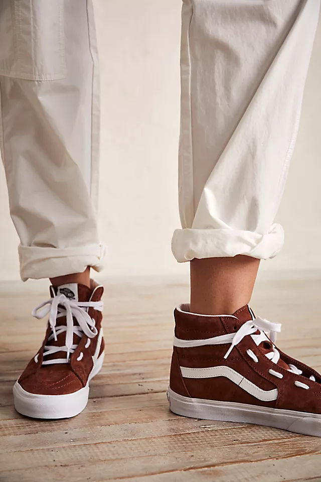 Sk8-Hi Suede Sneakers Tortoise Shell