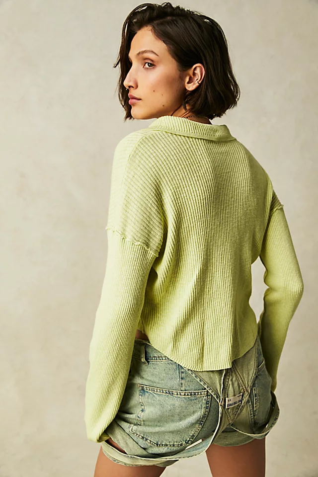 Ella Sweater Shirt Key Lime Pie