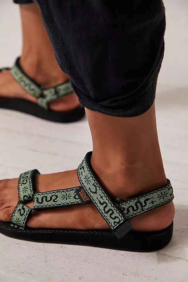 Teva Original Universal Printed Sandals Bandana Basil