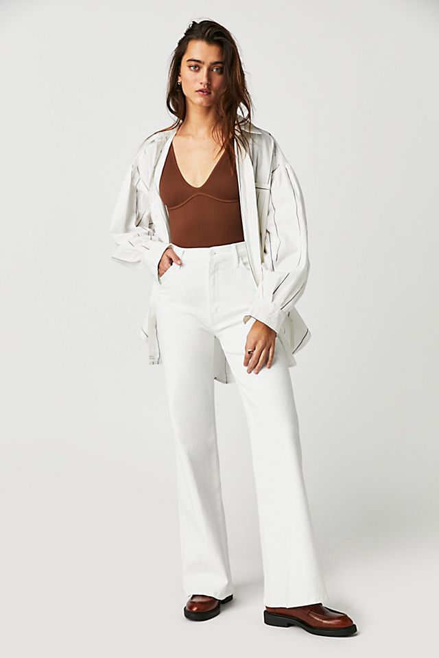 MOTHER The Hustler Roller Skimp Jeans Fairest Of Them All