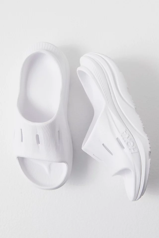 Hoka Ora Recovery Slide 3 White / White