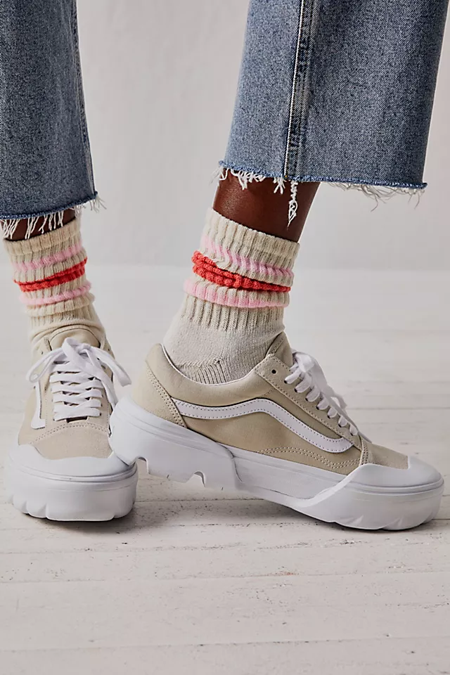 Old Skool Modular Sneakers Turtledove / True White