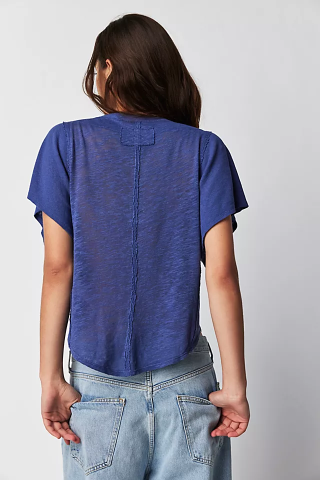 Care FP What's Good Henley Blue Depth