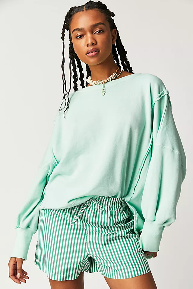 Brixton Sidney Boxer Shorts Mint