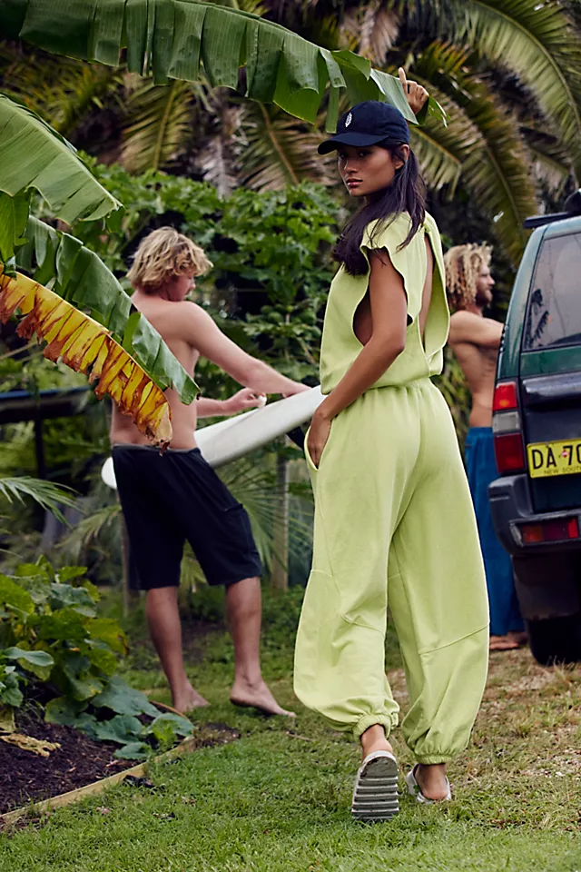 Throw And Go Onesie Keylime