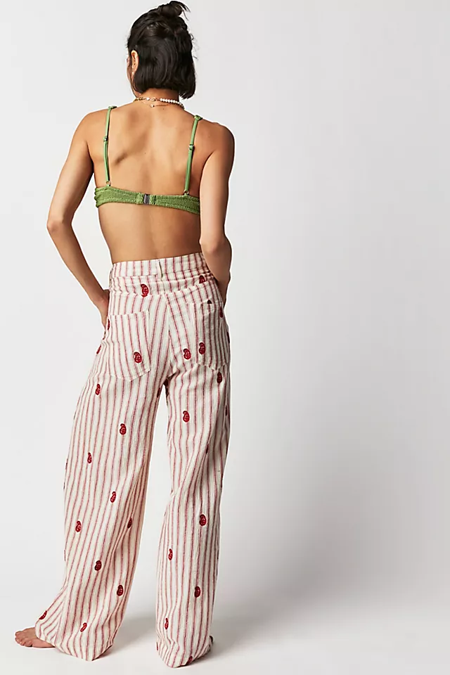 Margaux Trousers Red