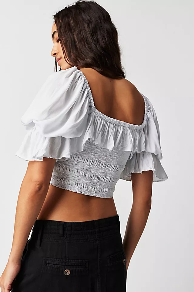 Jen's Pirate Booty Bethany Blouse White