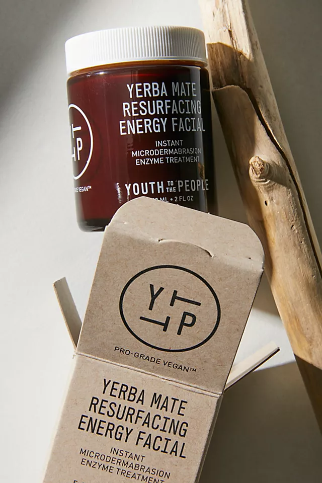 Youth To The People Yerba Mate Resurfacing Energy Facial One