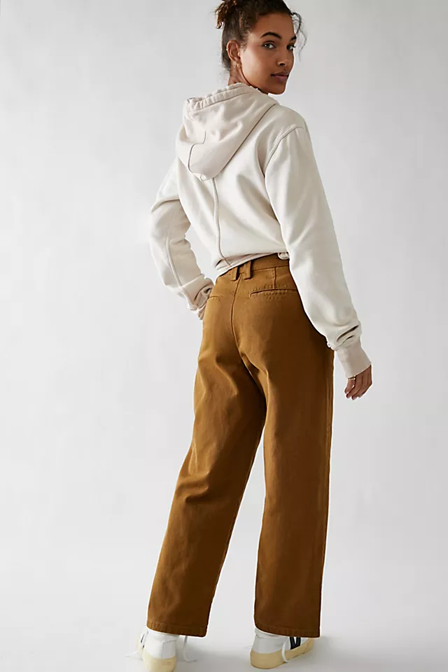 THRILLS Lax Low-Slung Pants Tobacco