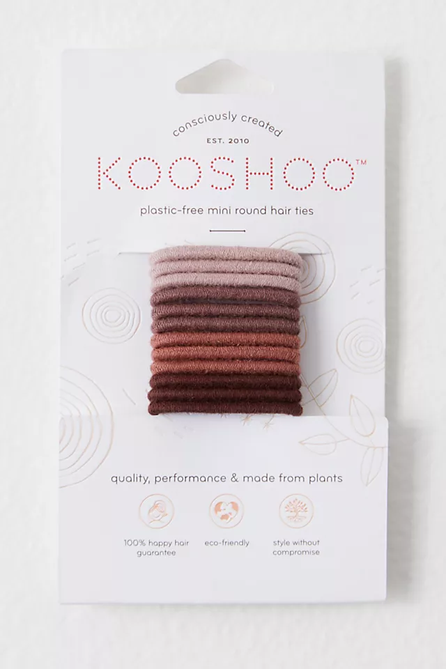 Kooshoo Mini Hair Tie Pack Light Sand