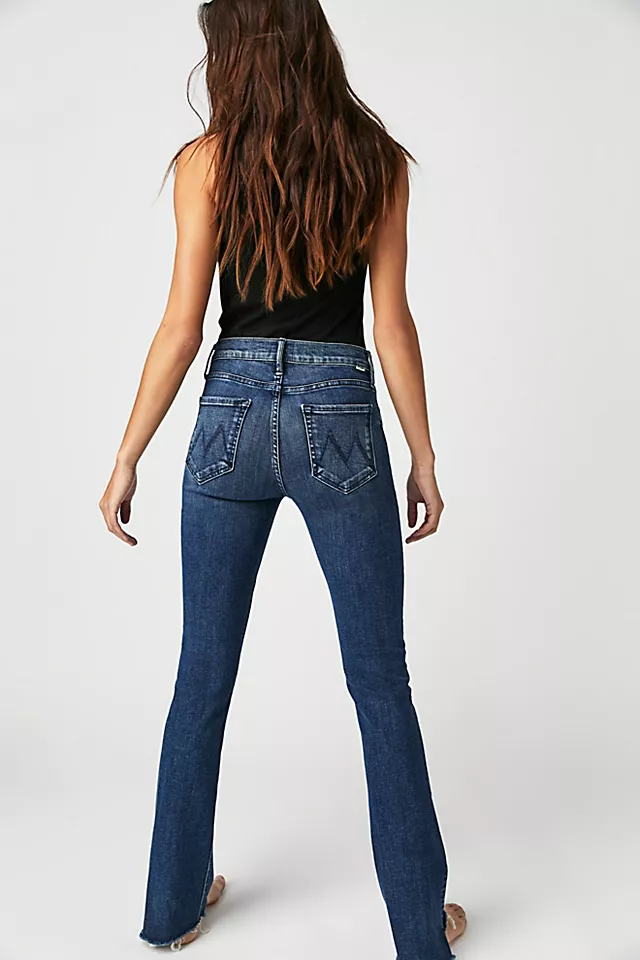 MOTHER The Runaway Step Fray Jeans Manana Mi Amor