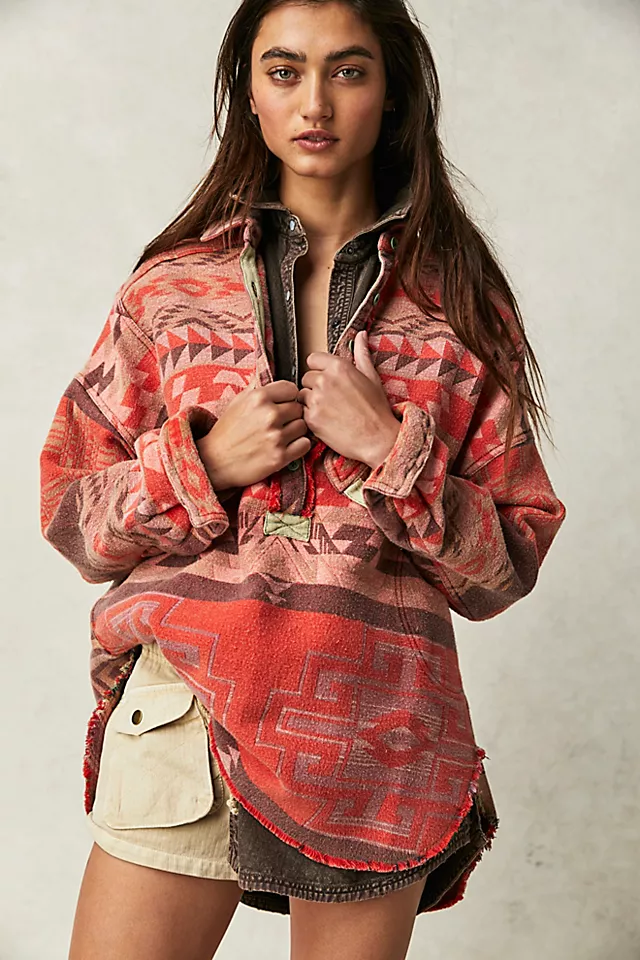 Arizona Sky Pullover Sage Combo