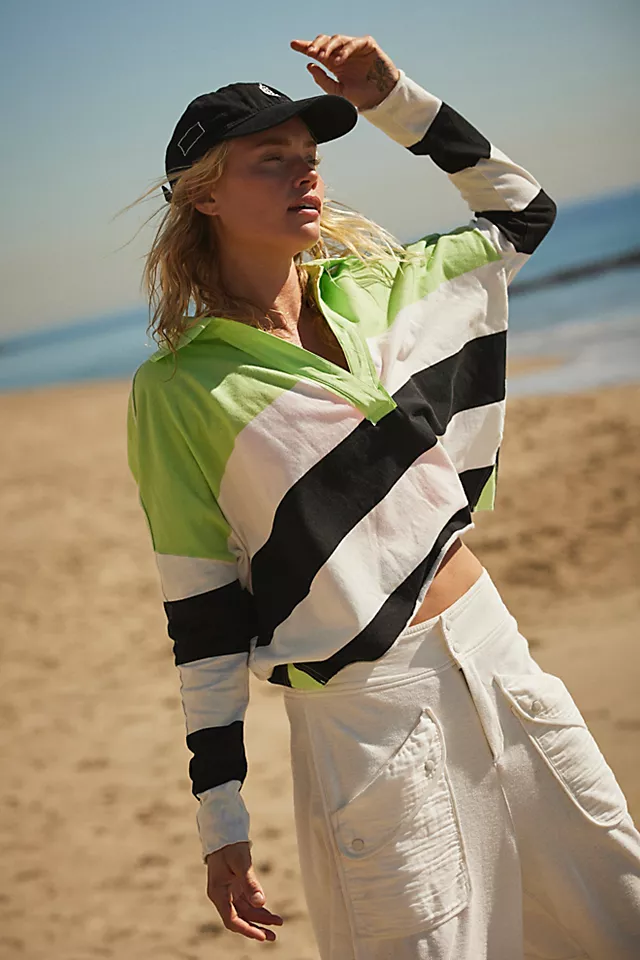 Prepped Stripe Polo Key West Combo