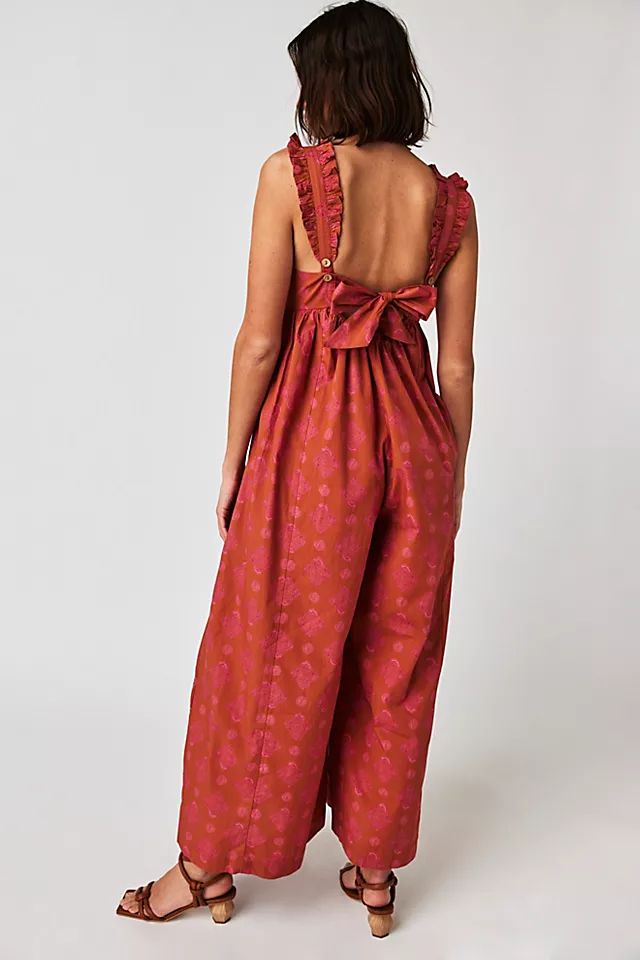 Katya Printed One Piece Coffee Combo