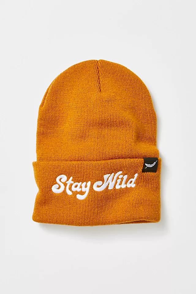 Stay Wild Beanie Marigold
