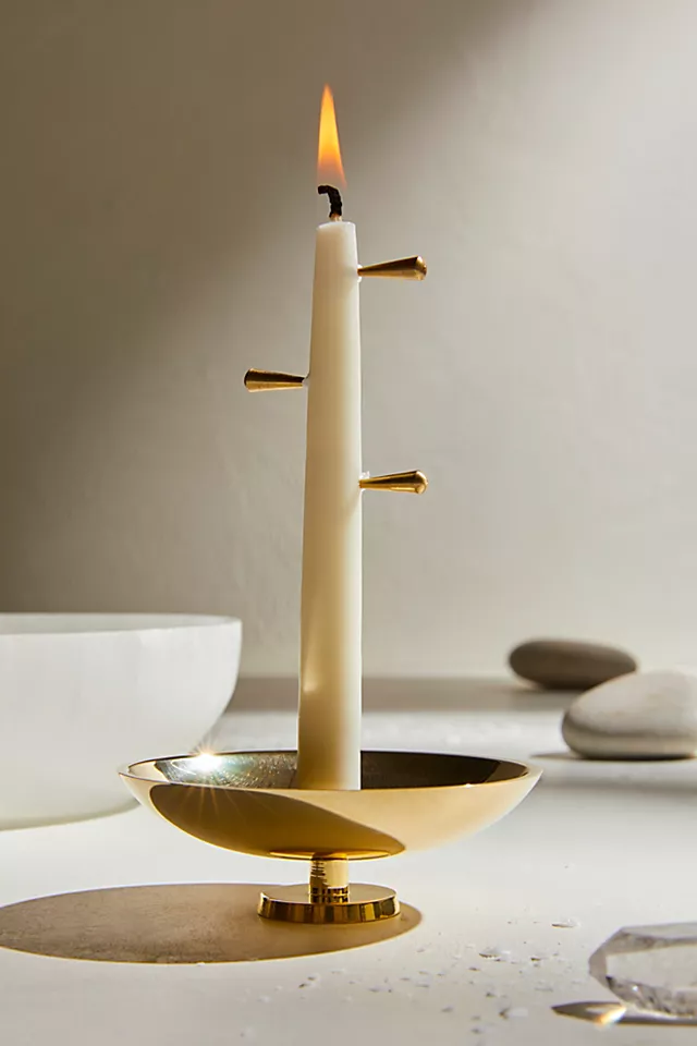 3rd Ritual Bel Candle Brass