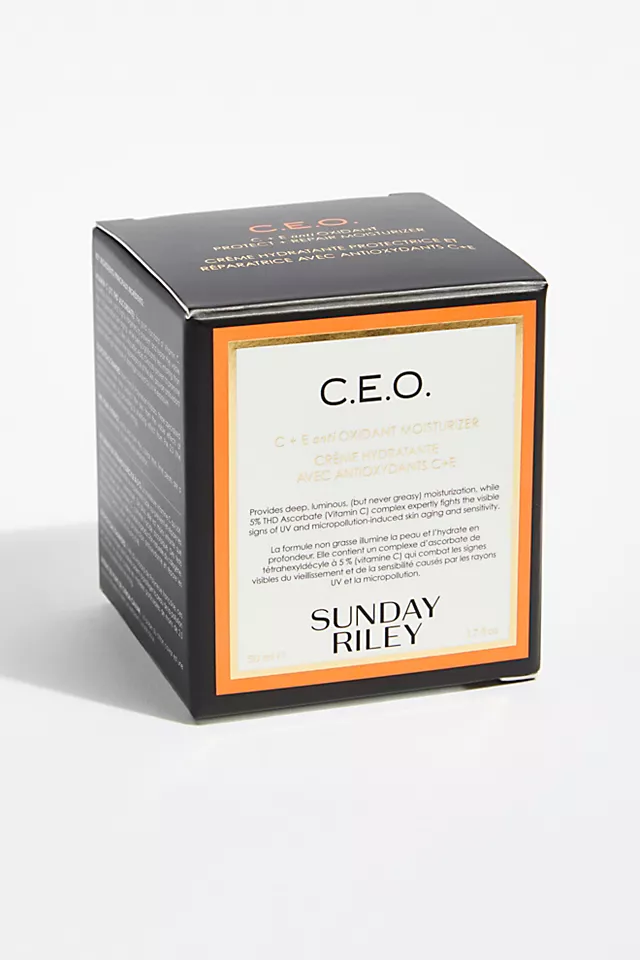 Sunday Riley C.E.O Protect + Repair Moisturizer Brightening