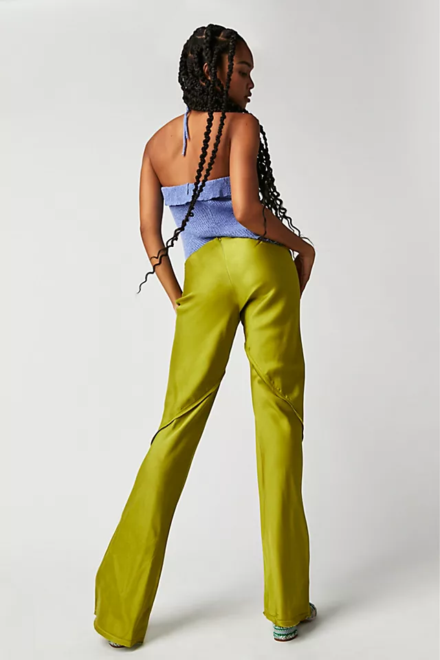 Teresa Bias Pant Wasabi