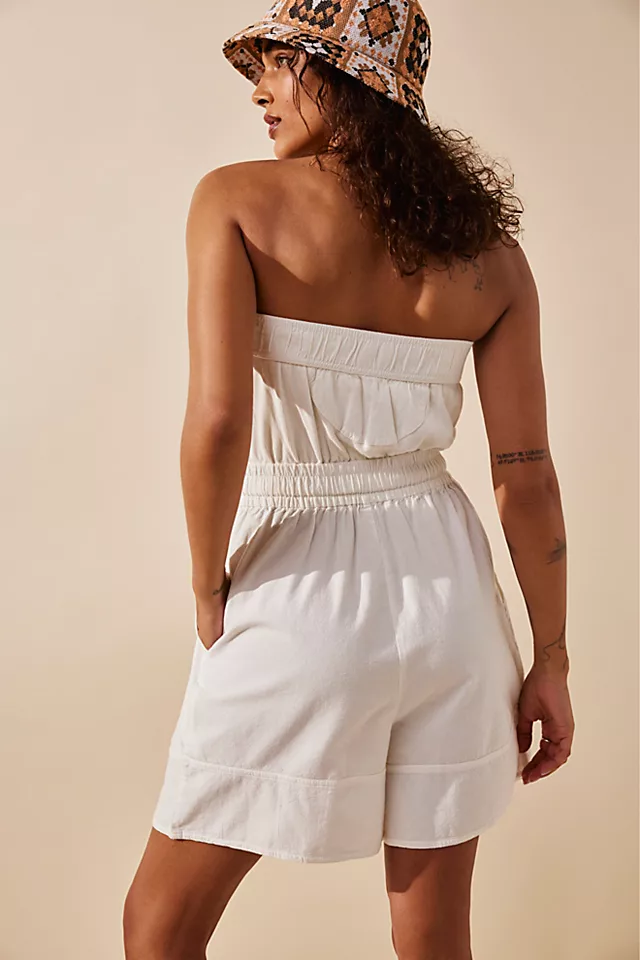 Akoi Romper Ivory