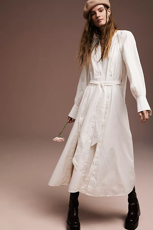 Charlie Dress Optic White