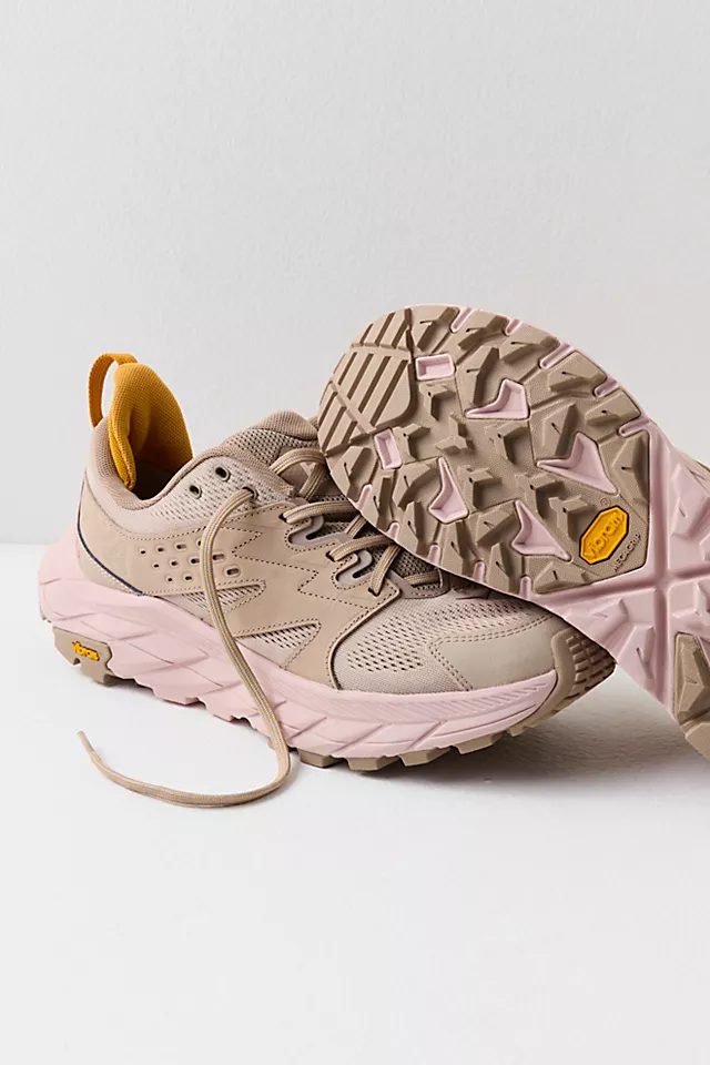 Hoka Anacapa Breeze Low Sneakers Oxford Tan / Peach Whip