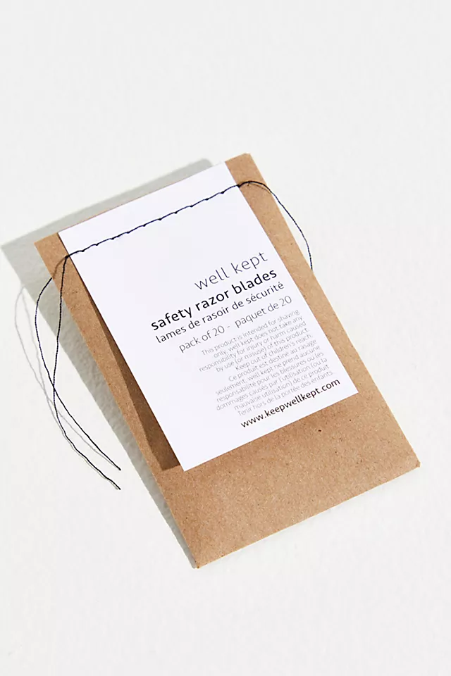 Well Kept Safety Razor Blades One