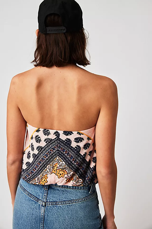 Borderline Tube Top Silver Combo