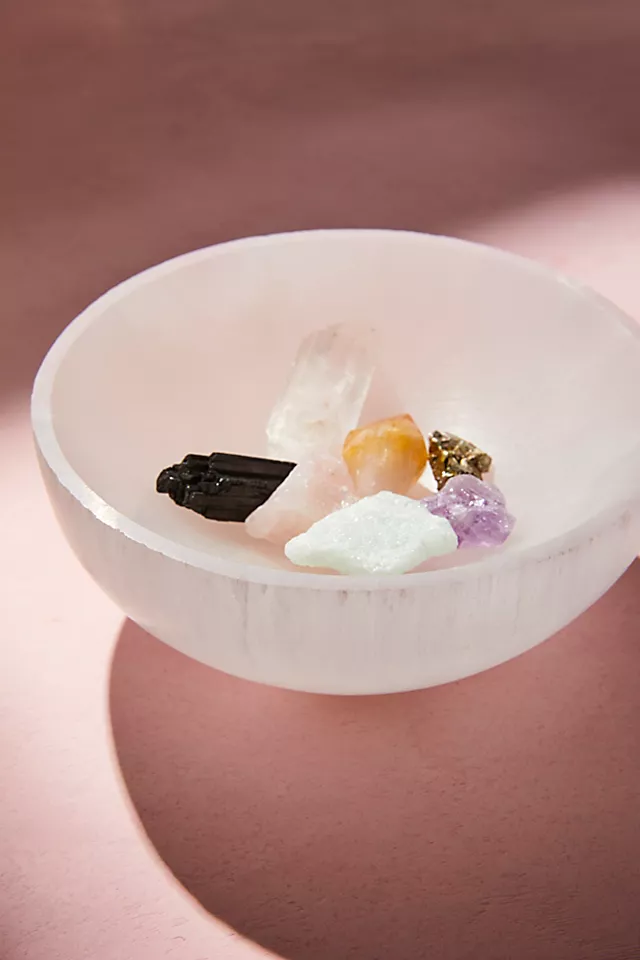 Ariana Ost Large Selenite Bowl One