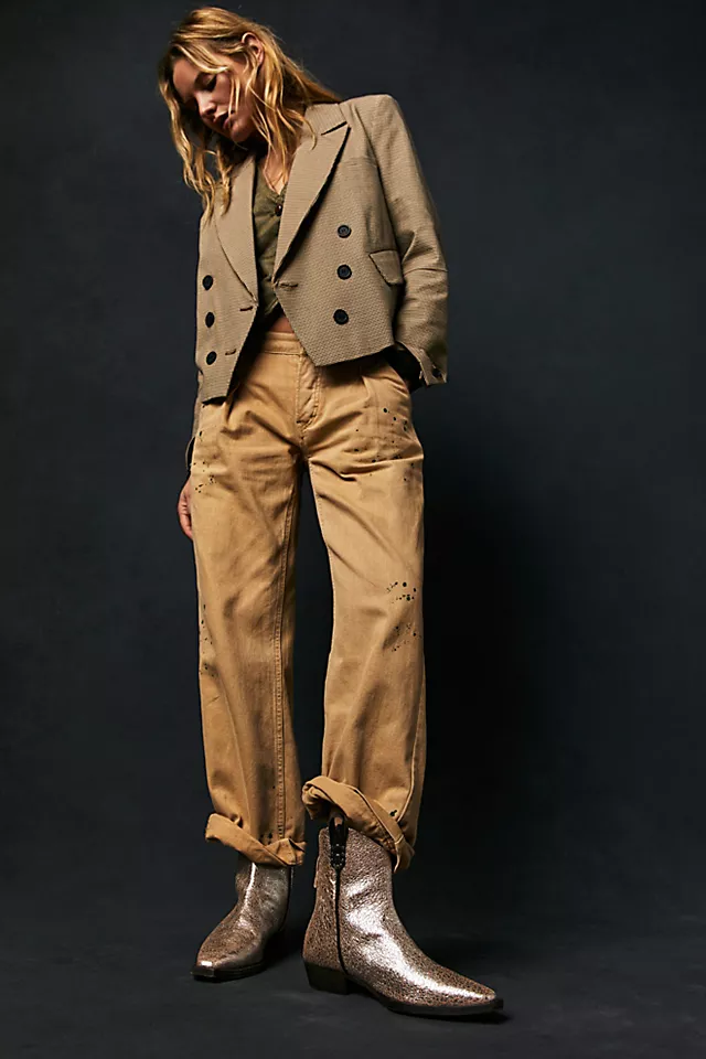 Aria Low-Rise Trousers Tampico