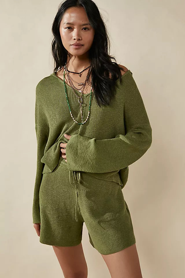 Vera Cruz Sweater Set Green