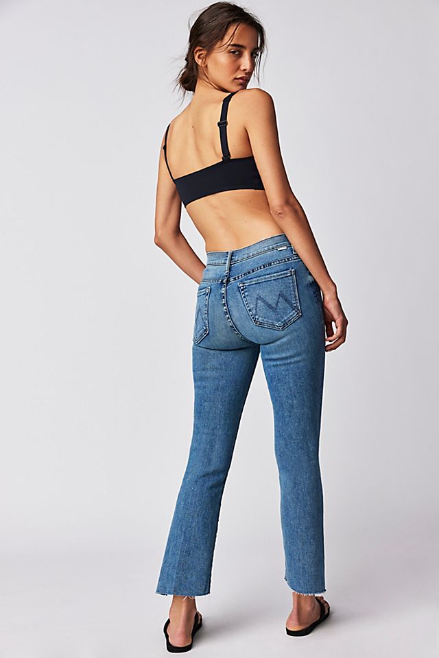 MOTHER Insider Crop Step Fray Jeans Juicin