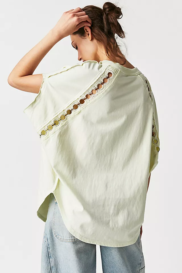 Rough Around The Edges Top Lime Spritz