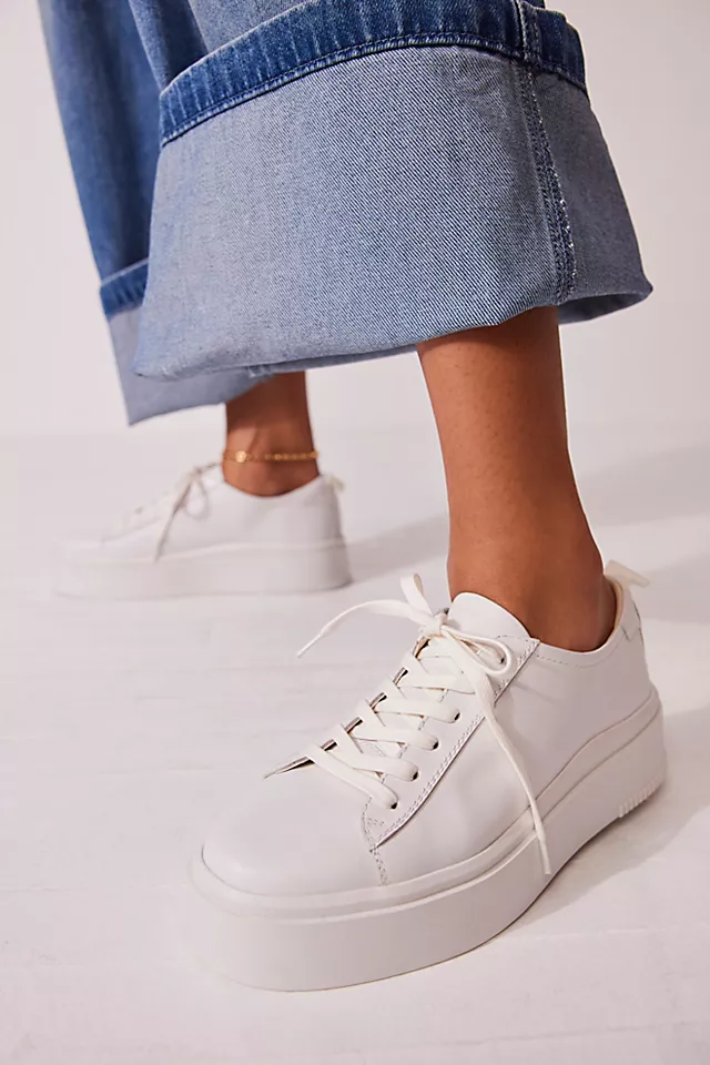 Vagabond Stacy Platform Sneakers White
