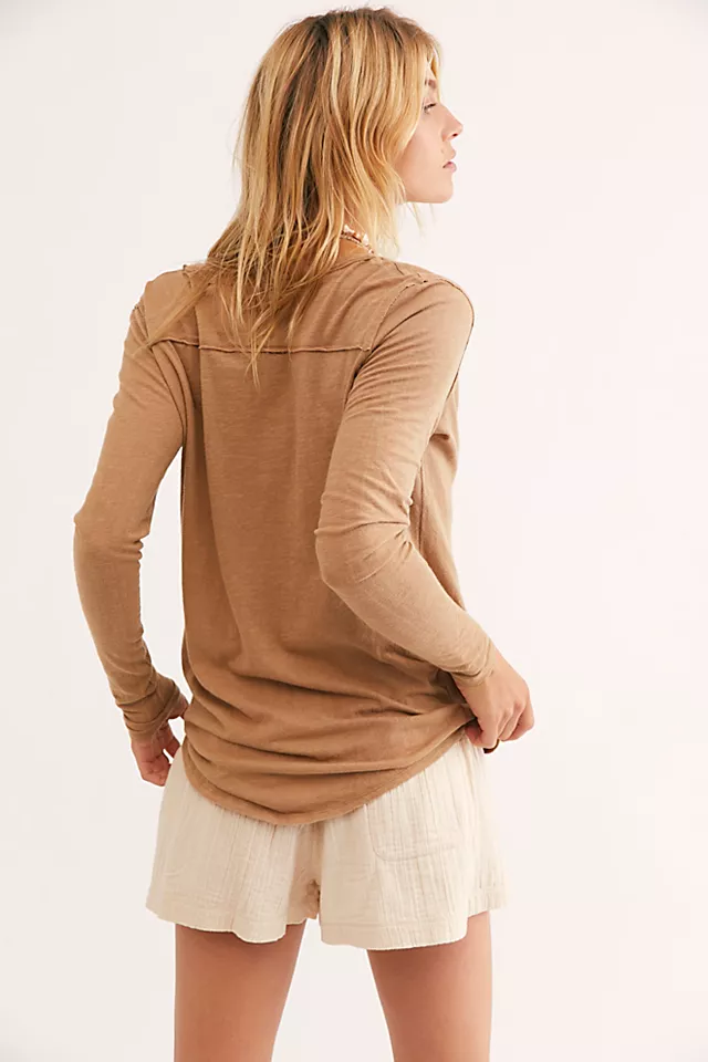 We The Free Betty Long Sleeve Vintage Bronze