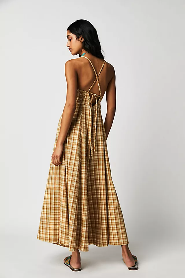 Kaia Jumpsuit Mustard Combo