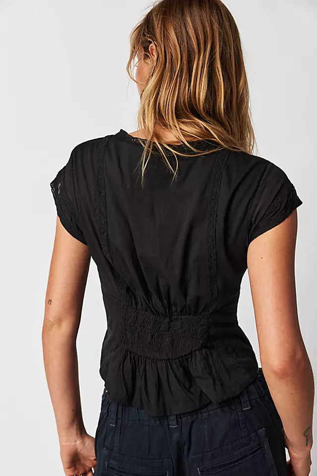 Solid Landy Top Black