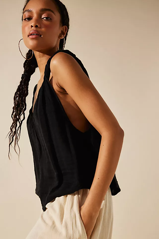 Massima Reversible Top Black