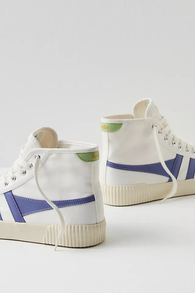 Rally High Sneakers Off White / Lavender / Patina