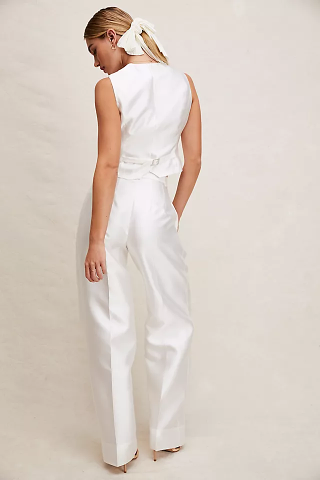 Ronny Kobo Carrine Foxy Suit Ivory