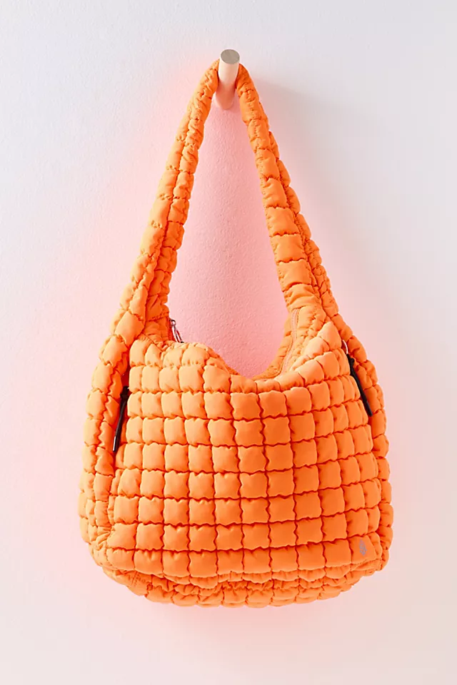 FP Movement Quilted Carryall Electric Orange