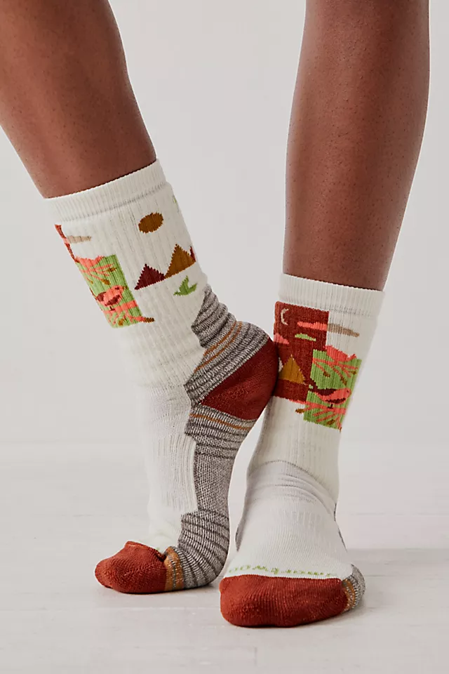 Smartwool Alpine Perch Crew Socks Natural