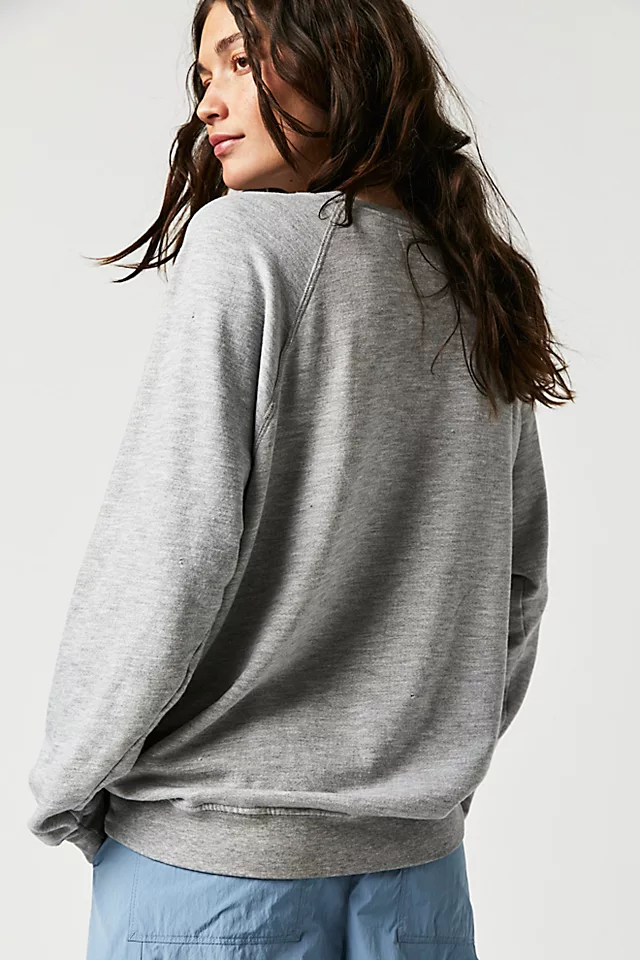 Aspen Ski Club Crew Vintage Heather Grey