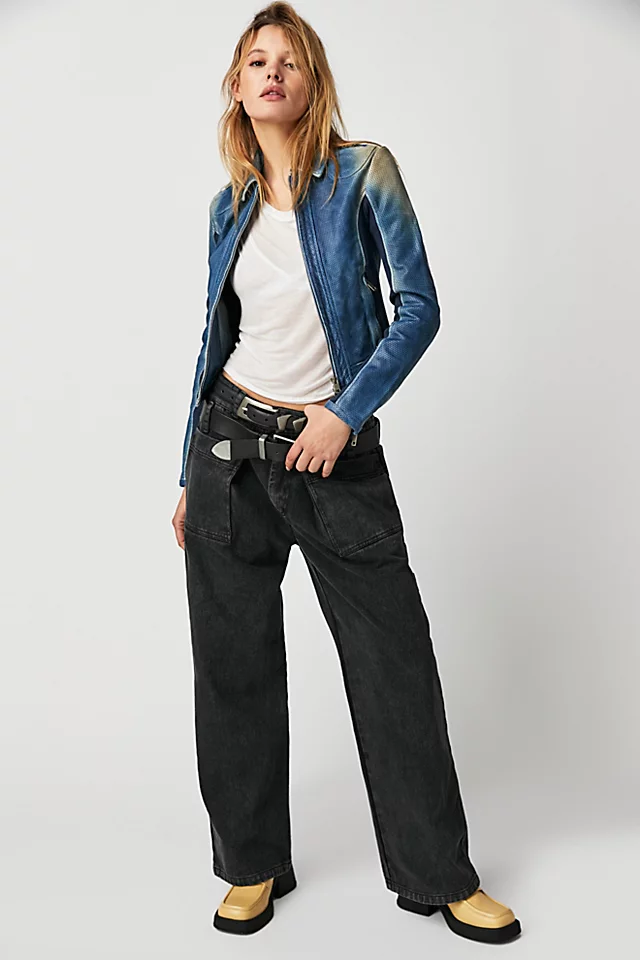 Down The Line Carpenter Pants Black