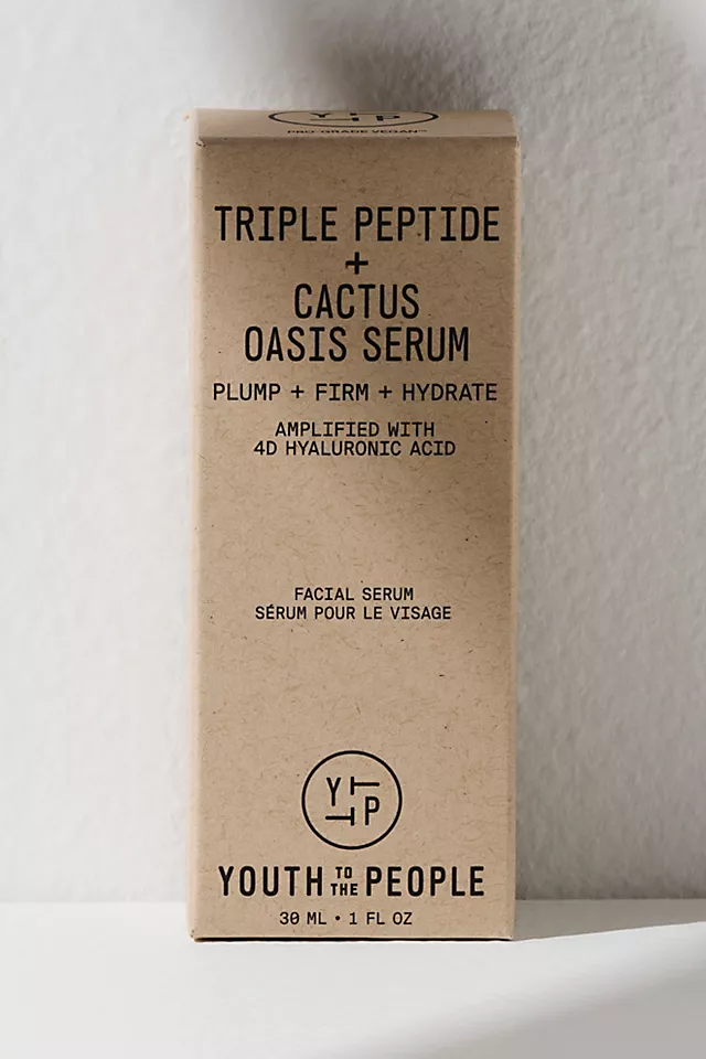 Youth To The People Triple Peptide + Cactus Oasis Serum One
