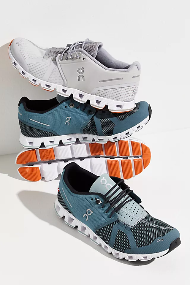 On Cloud Sneakers Glacier / White